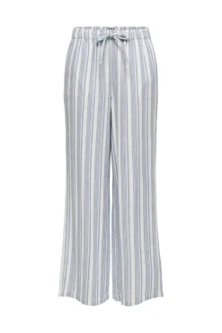 Onlcaro Linen Bl Pull-Up Pant Cc