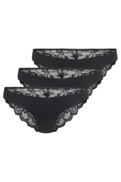 Onlchloe Lace Glitter Brazil 3-Pack Acc