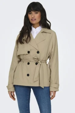 Onlchloe Short Trenchcoat Db