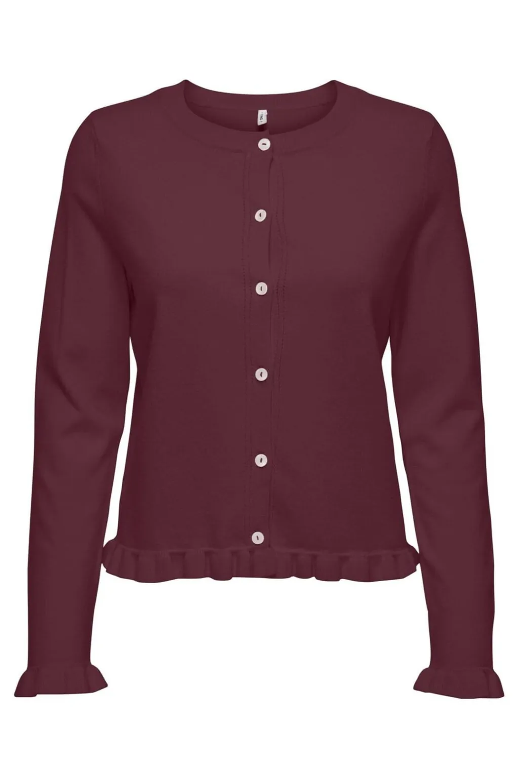 Onlcinderel Ls Frill Cardigan Knt