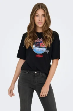 Onlcoca Cola Xmas Life S/S Top