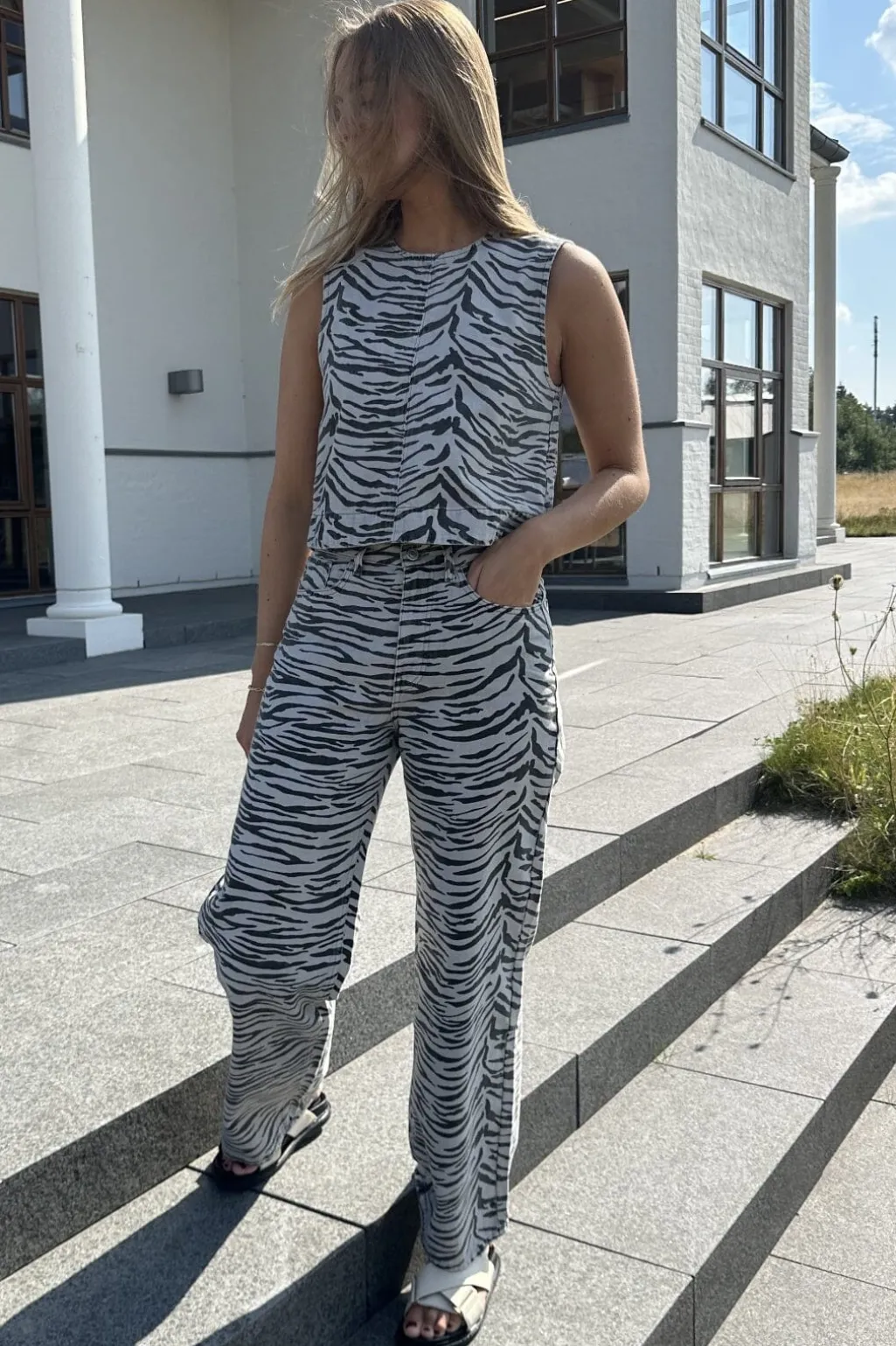 Onldorsi Sl Zebra Top Sik