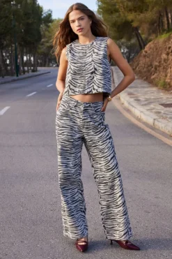 Onldorsi Sl Zebra Top Sik