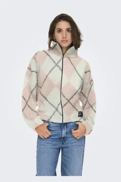 Onleline Life L/S Zip Teddy Swt