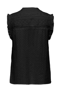 Onlevelyn Sl V-Neck Top Ox