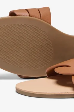 Onlfeli-6 Leather Slip On Sandal