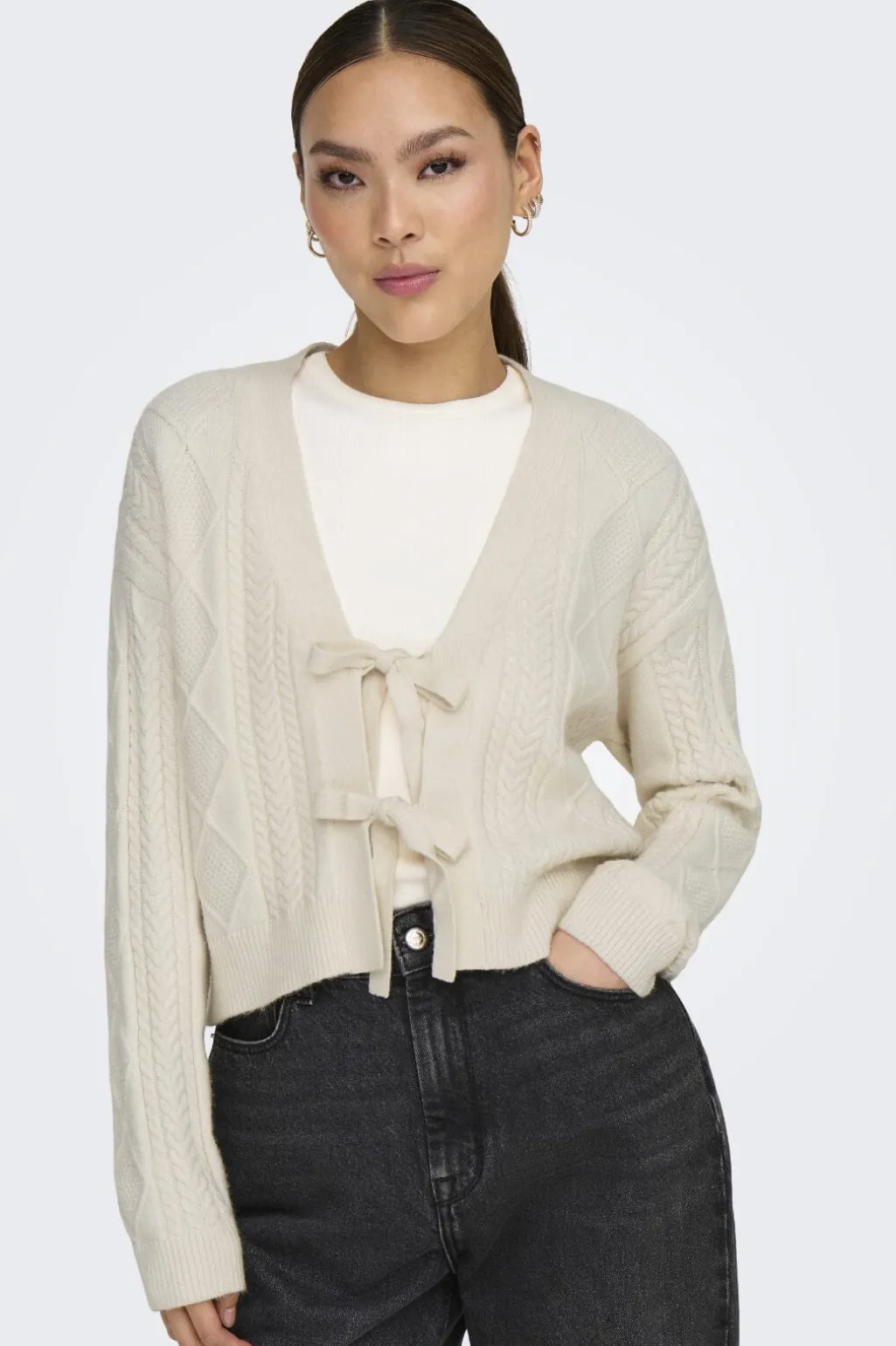 Onlfia Ls String Cardigan Knt Nca