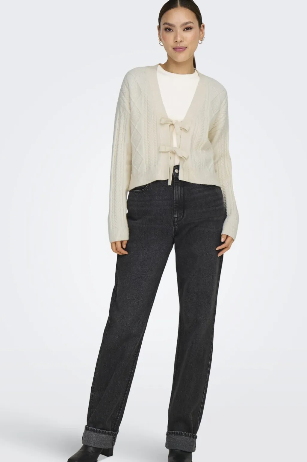 Onlfia Ls String Cardigan Knt Nca