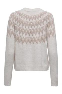 Onlfry Ls Jq Glitter O-Neck Cc Knt