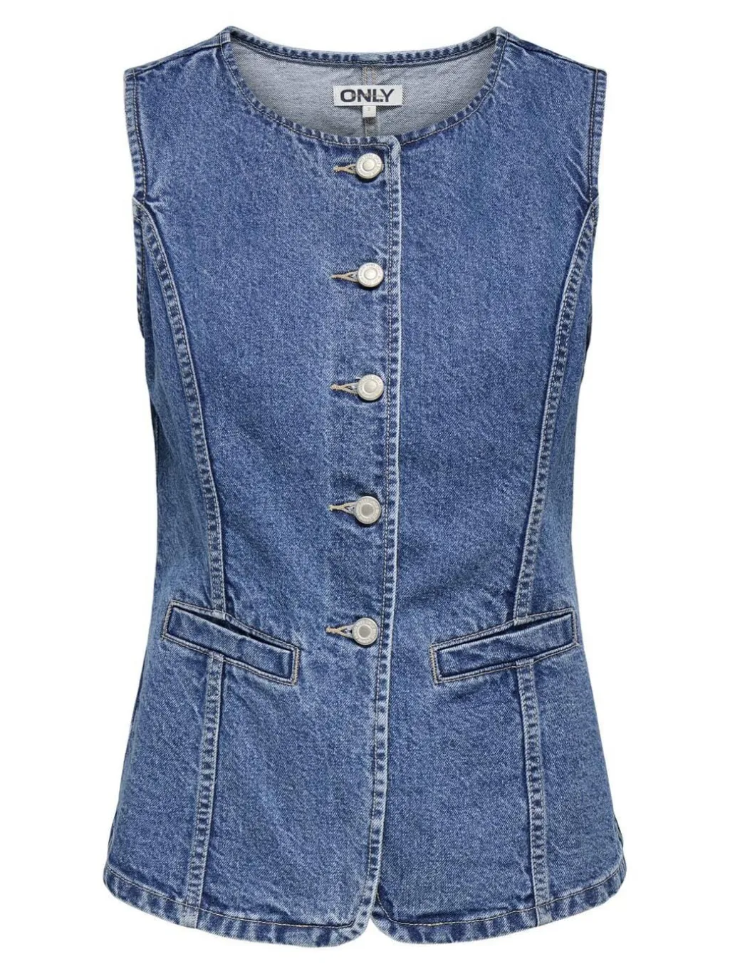 Onlgiulina S/L Button Waistcoat Mae