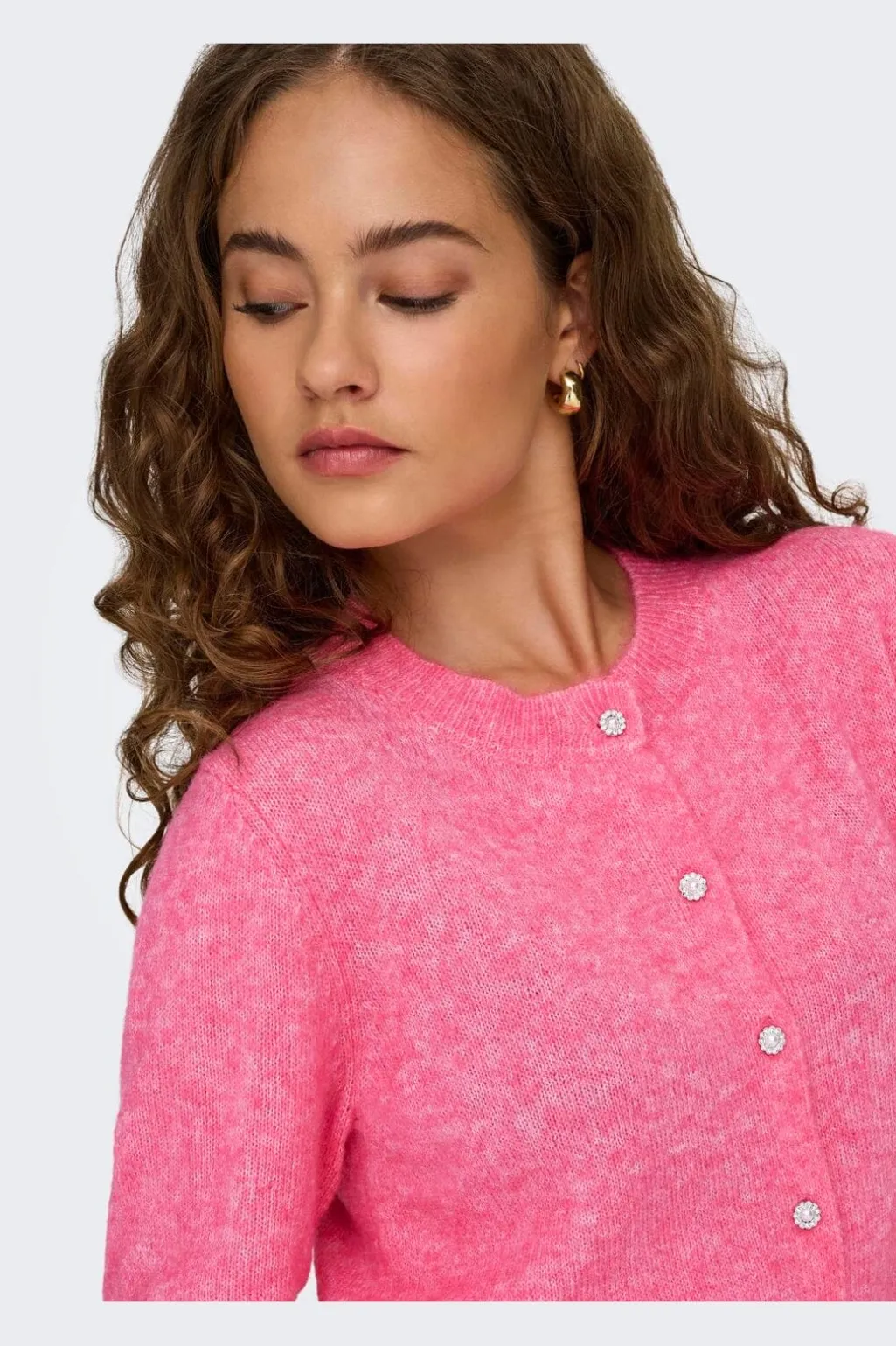 Onlhavanna Ls Button Cardigan Knt