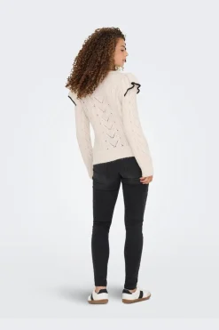 Onlisolde Ls Frill O-Neck Knt