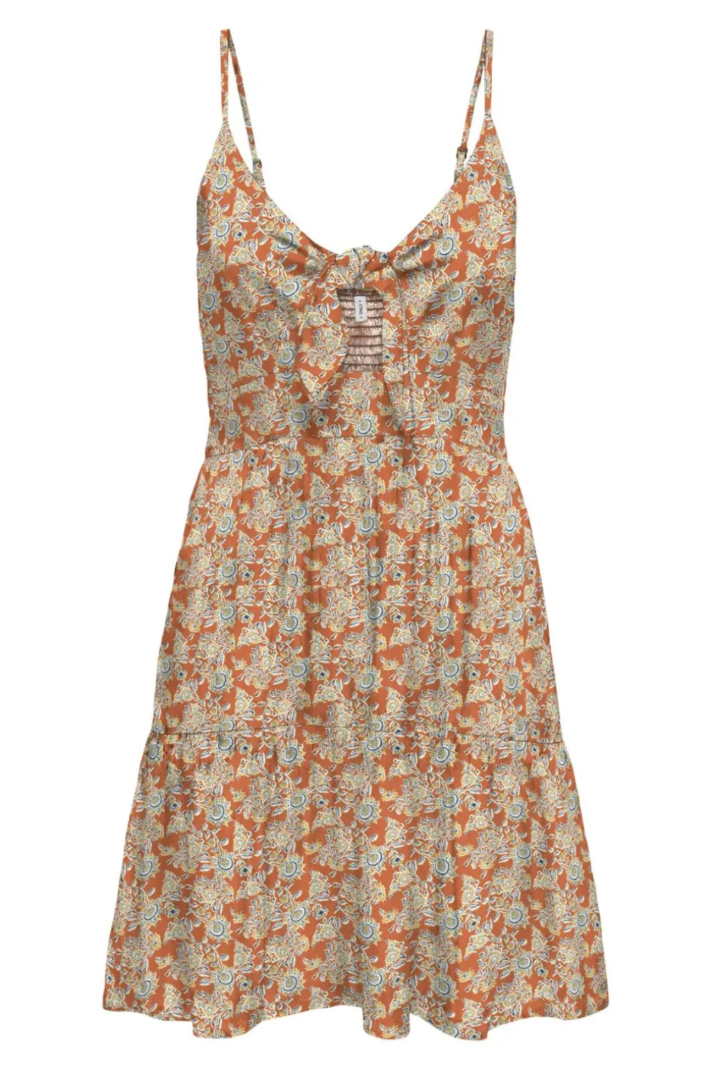 Onljennie S/L Knot Short Dress Ox