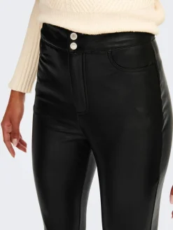 Onljessie Fauxleather Zip Pant Cc