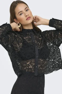 Onljilli Lace Mix Shirt