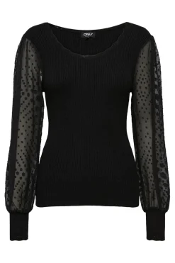 Onljulie Life Ls Mix O-Neck Cc Knt