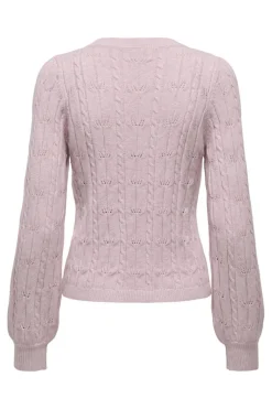 Onlkatia Ls Structure O-Neck Pull Cc Knt