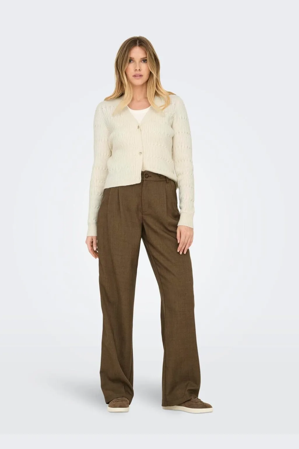 Onlkatia Ls Vneck Cardi Knt