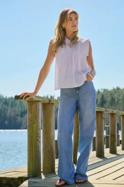 Onlkieran S/L Emb Shirt