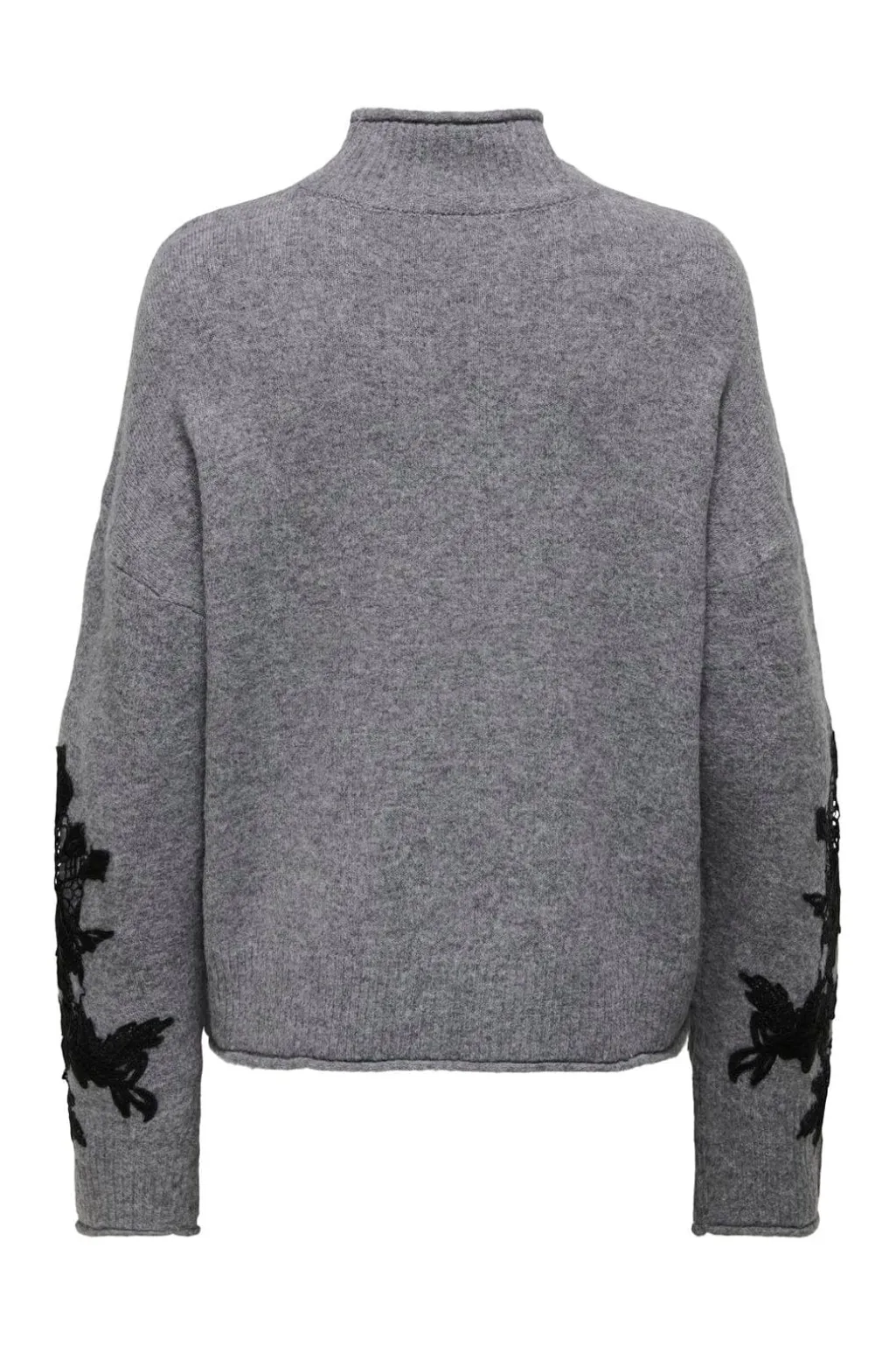 Onllisa Ls Highneck Detail Knt