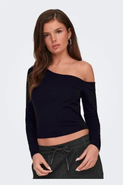Onllive Love Life L/S Oneshoulder Topjrs