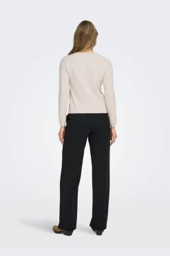 Onlloyal Ls O-Neck Button Cardi Knt