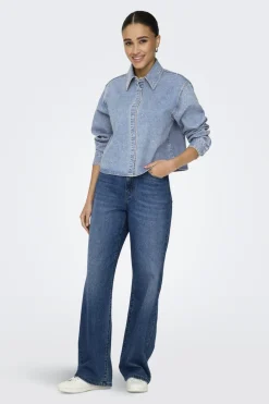 Onlmaggiemay L/S Rhinest Shirt