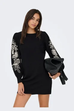 Onlmagnolia Ls Detail Dress Knt