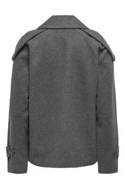 Onlmaisy Short Wool Life Trench Nc