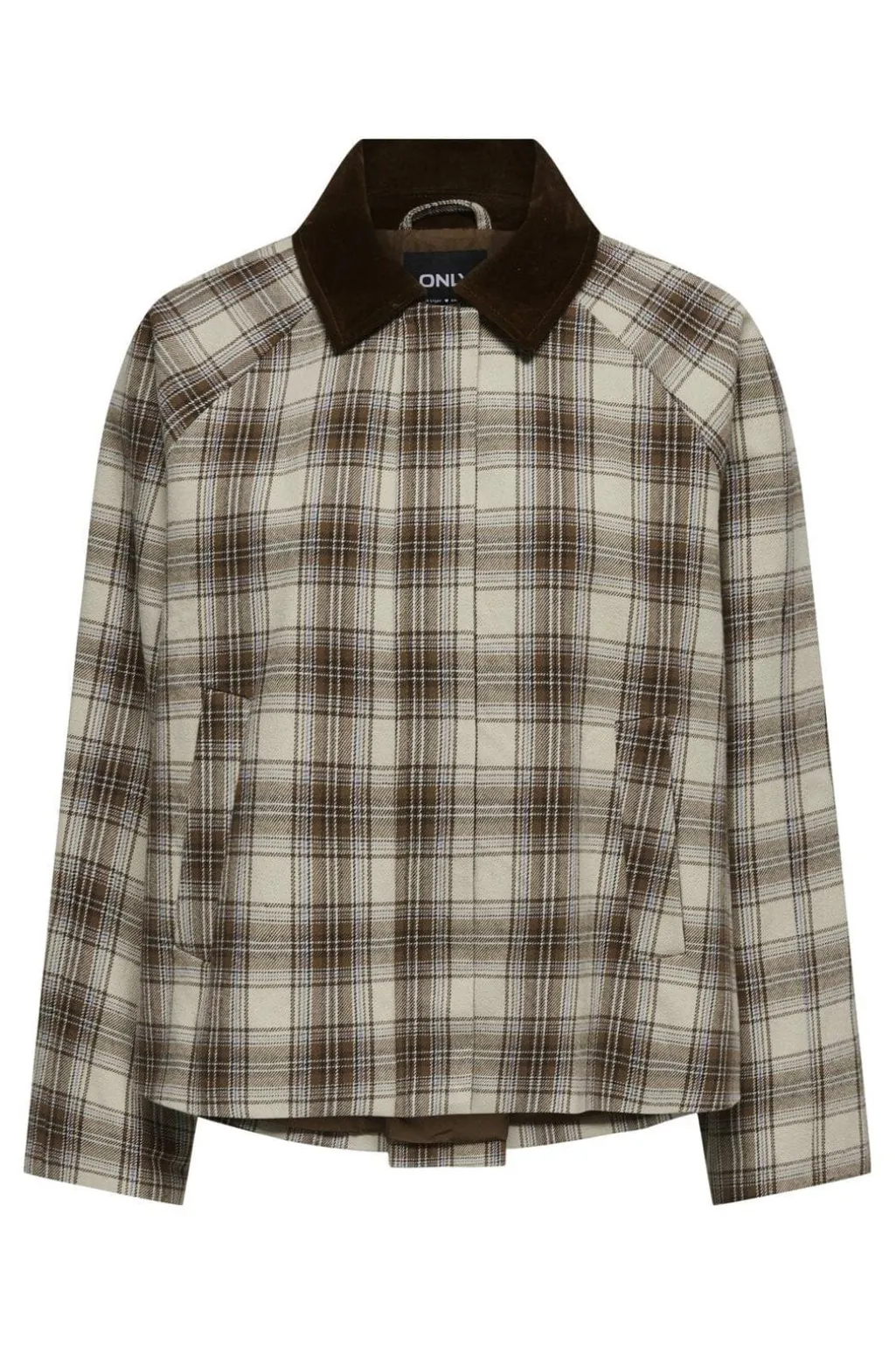 Onlmanilla Check Jacket