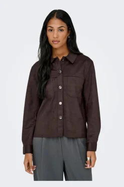 Onlmira L/S Faux Suede Shirt
