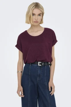 Onlmoster Glitter S/S Top