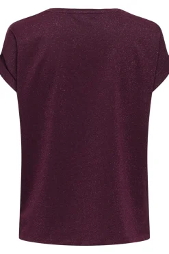 Onlmoster Glitter S/S Top