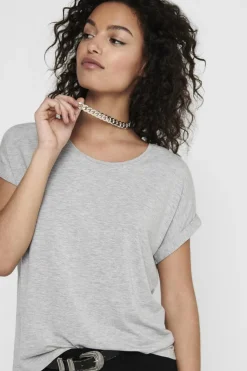 Onlmoster S/S O-Neck Top
