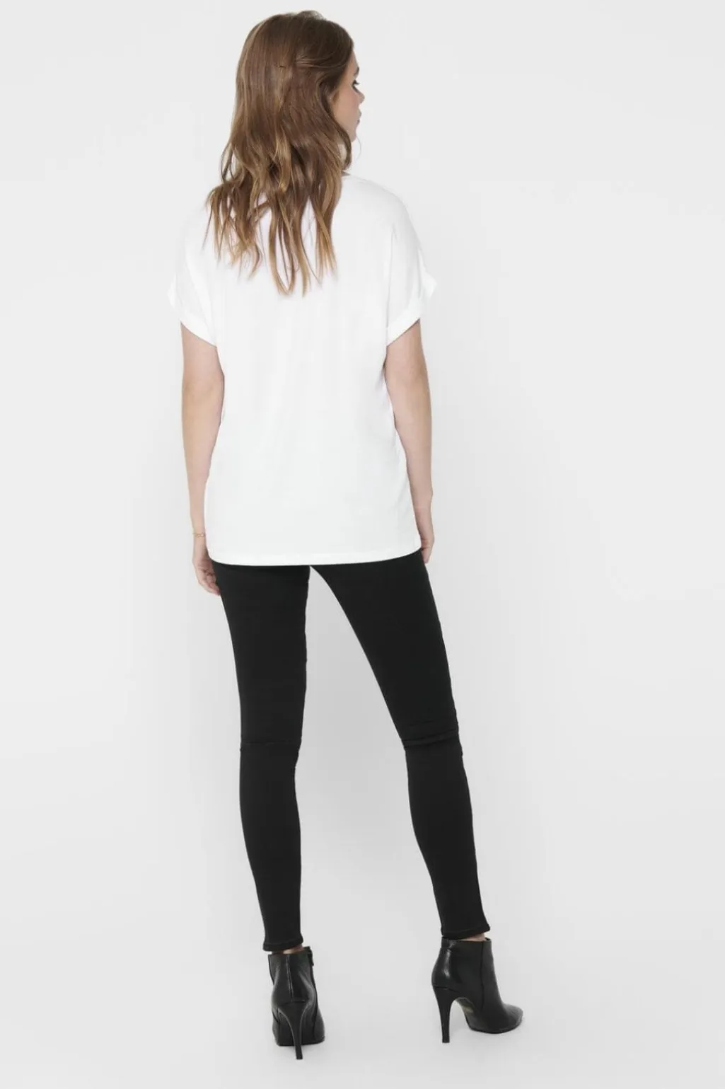 Onlmoster S/S O-Neck Top