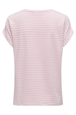 Onlmoster Stripe S/S O-Neck Top