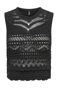 Onlpaula Sl O-Neck Top Knt