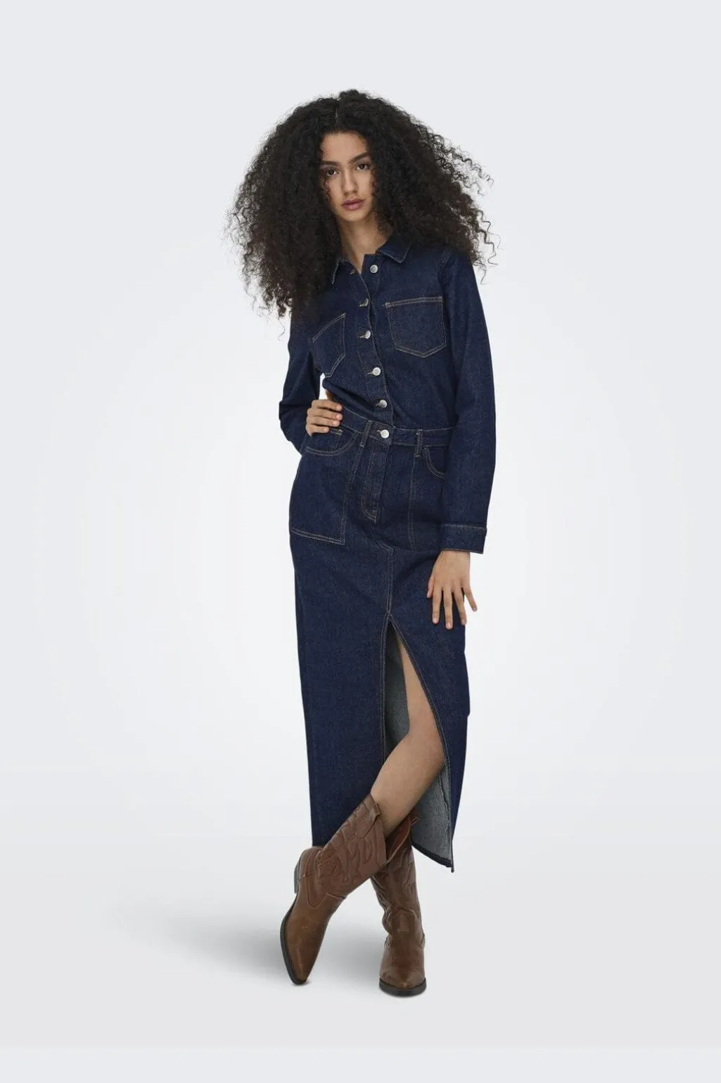 Onlphilly Ls Maxi Dress Azg