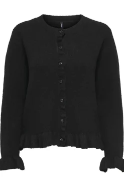 Onlrima Life Ls Frill Butto Cardi Knt