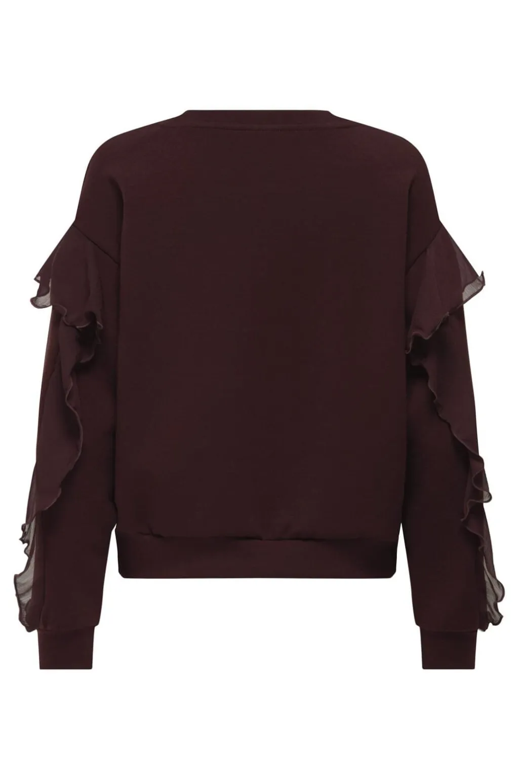 Onlscarlet L/S Flounce Swt