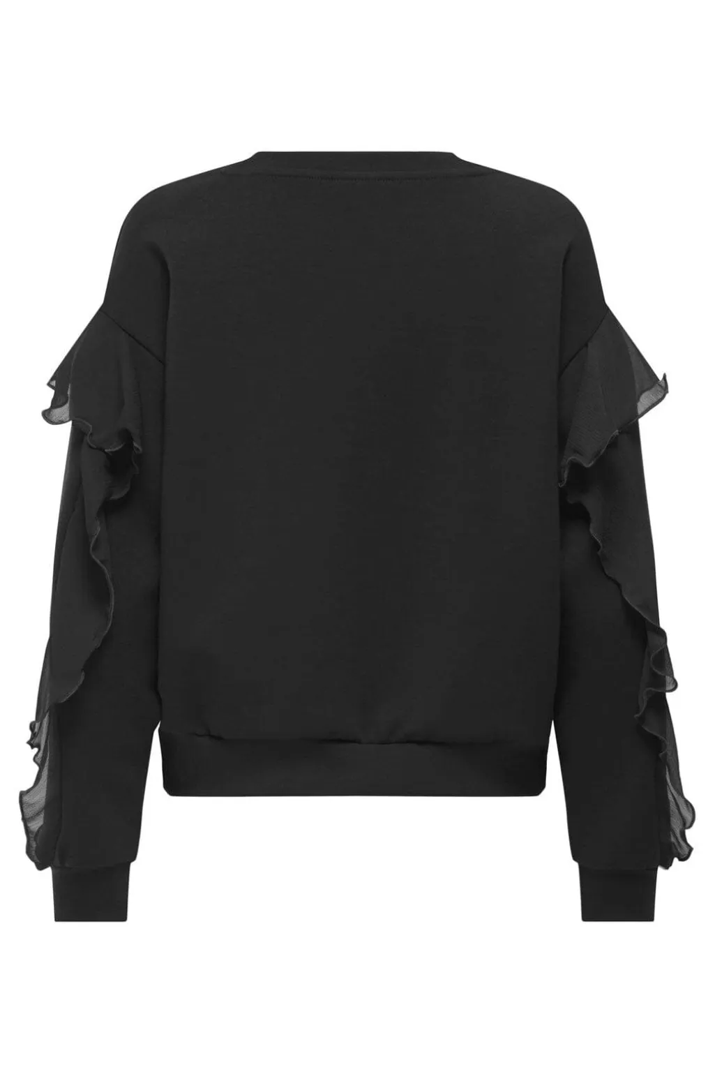 Onlscarlet L/S Flounce Swt