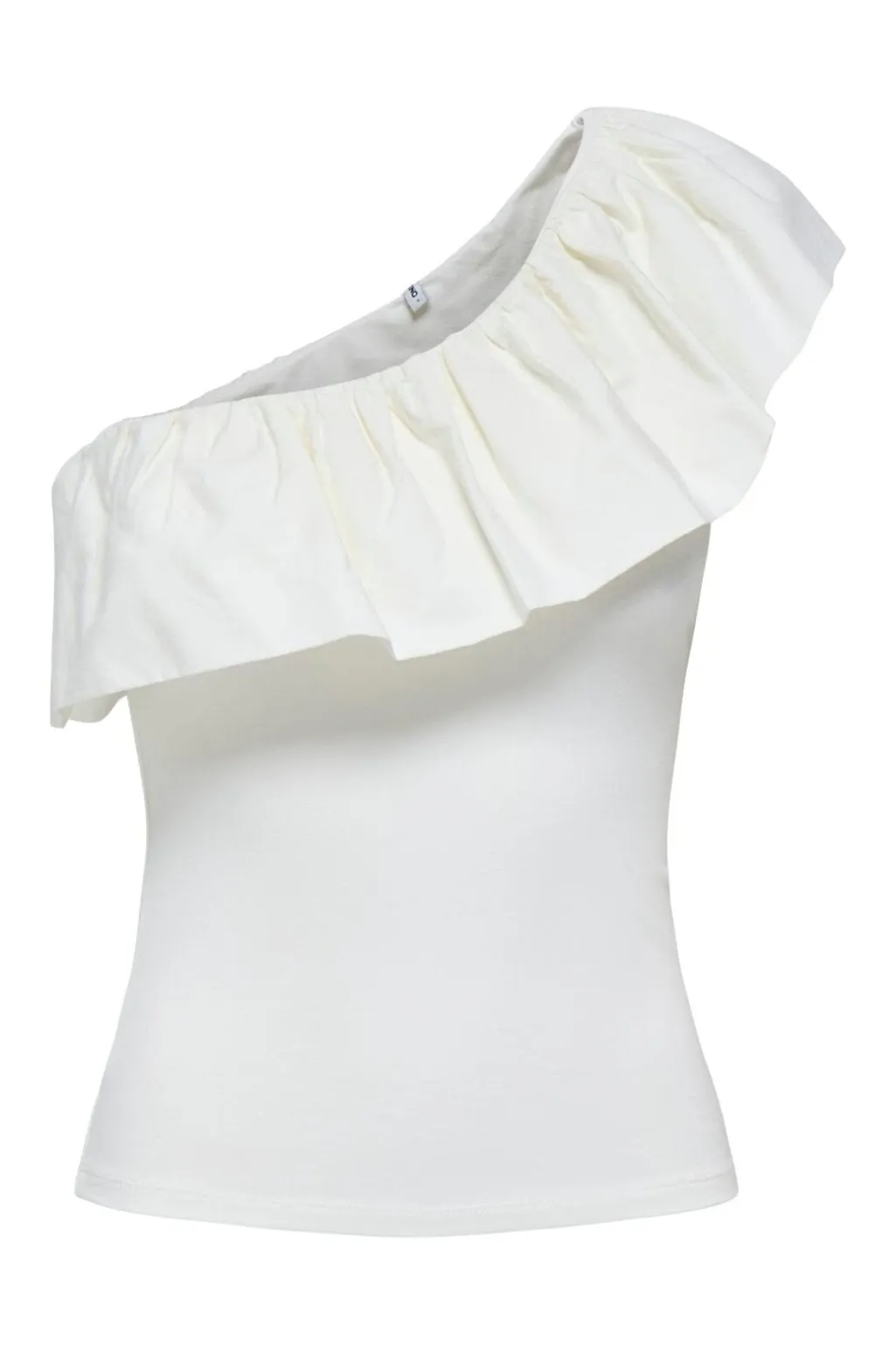 Onlsoffy One Shoulder Mix Top Box