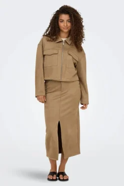 Onlstina Life Faux Suede Jacket Cc