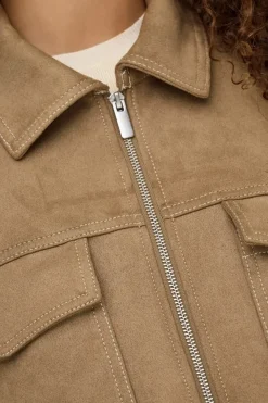 Onlstina Life Faux Suede Jacket Cc