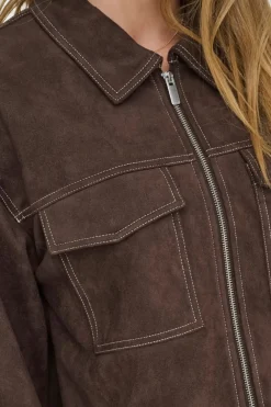 Onlstina Life Faux Suede Jacket Cc