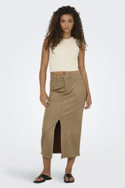 Onlstina Life Faux Suede Skirt Cc
