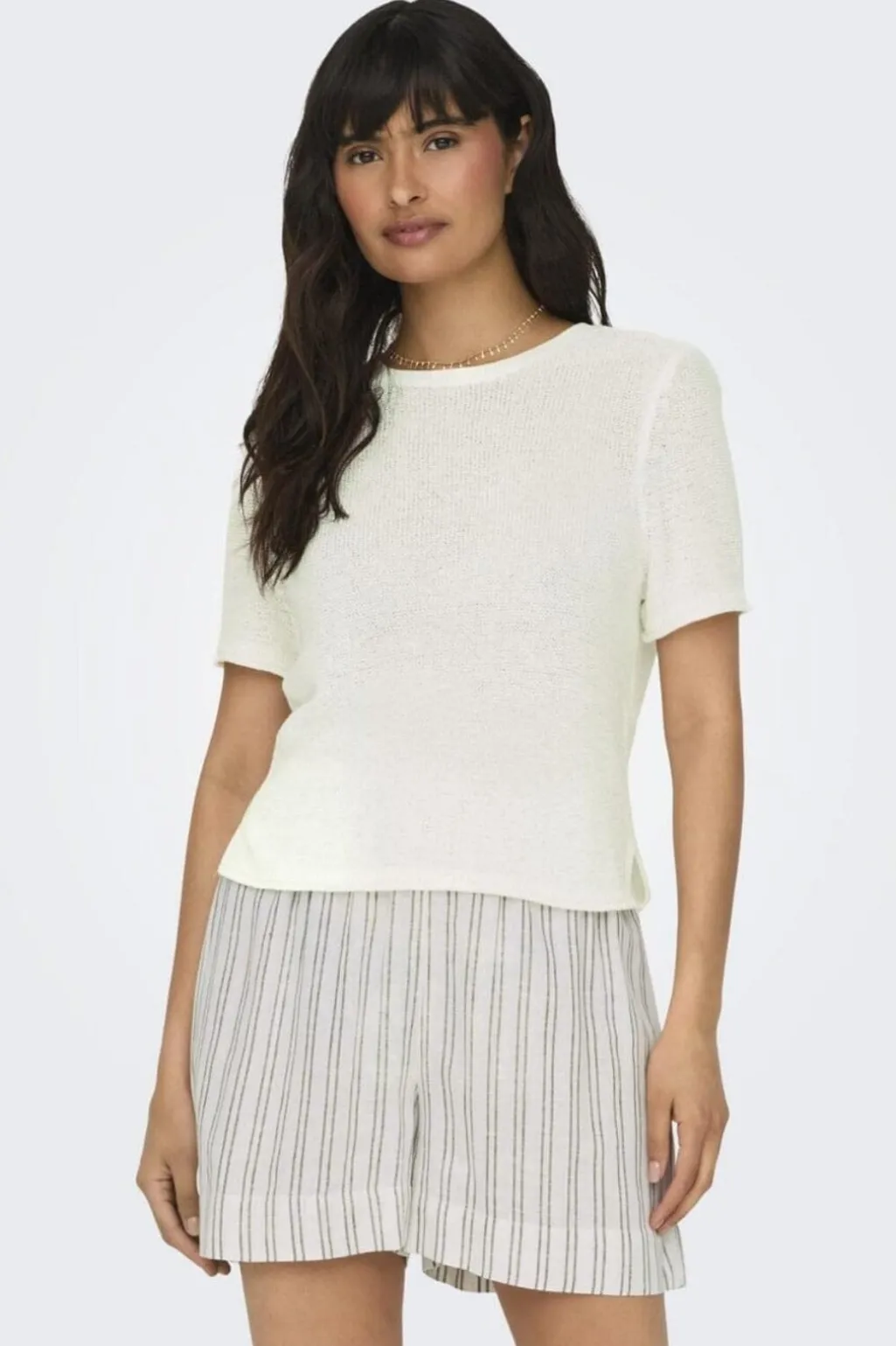 Onlsunny S/S Pullover Knt