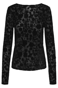 Onlthea L/S Flock Top