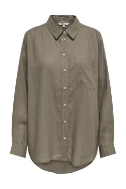 Onltokyo L/S Lin Bl Shirt