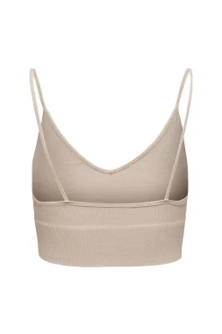 Onlvicky Rib Seamless Vneck Top Acc